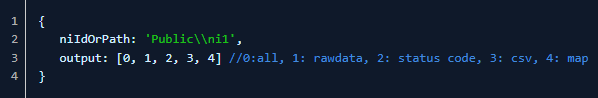 A blue and white text on a dark background  Description automatically generated