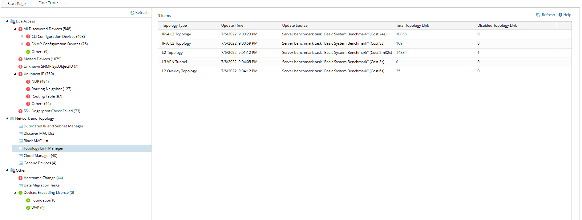 Graphical user interface, application, tableDescription automatically generated