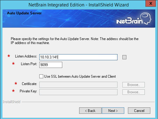 Installing Web Server and Web API Server