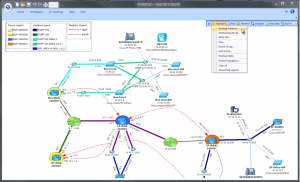 NetBrain Dynamic Maps は、ネットワークのあらゆる側面を数秒で視覚化できます。