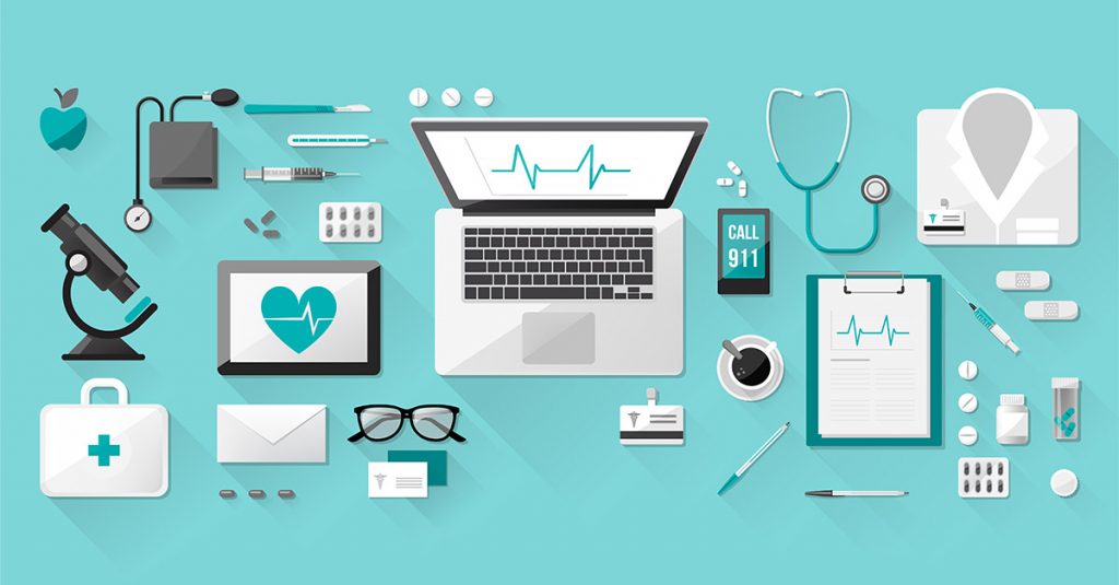 IT health illustration