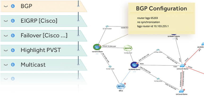 Dynamic Maps capturent des détails pratiquement illimités sur la conception et la configuration.