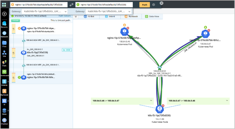 Netbrain R12 Logo NetBrain R12.1 voegt native Kubernetes-ondersteuning toe